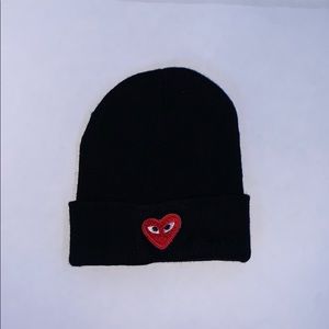 comme des garçons beanie!🖤